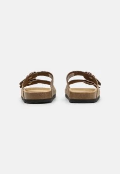Pier One Leather Unisex - Pantuflas - Stone -Pier One 000fb85e1afd4504bcf13e0042582440