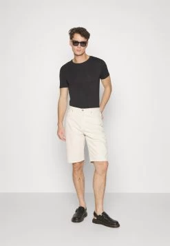 Pier One 3 Pack Muscle Fit- Camiseta Básica - Black