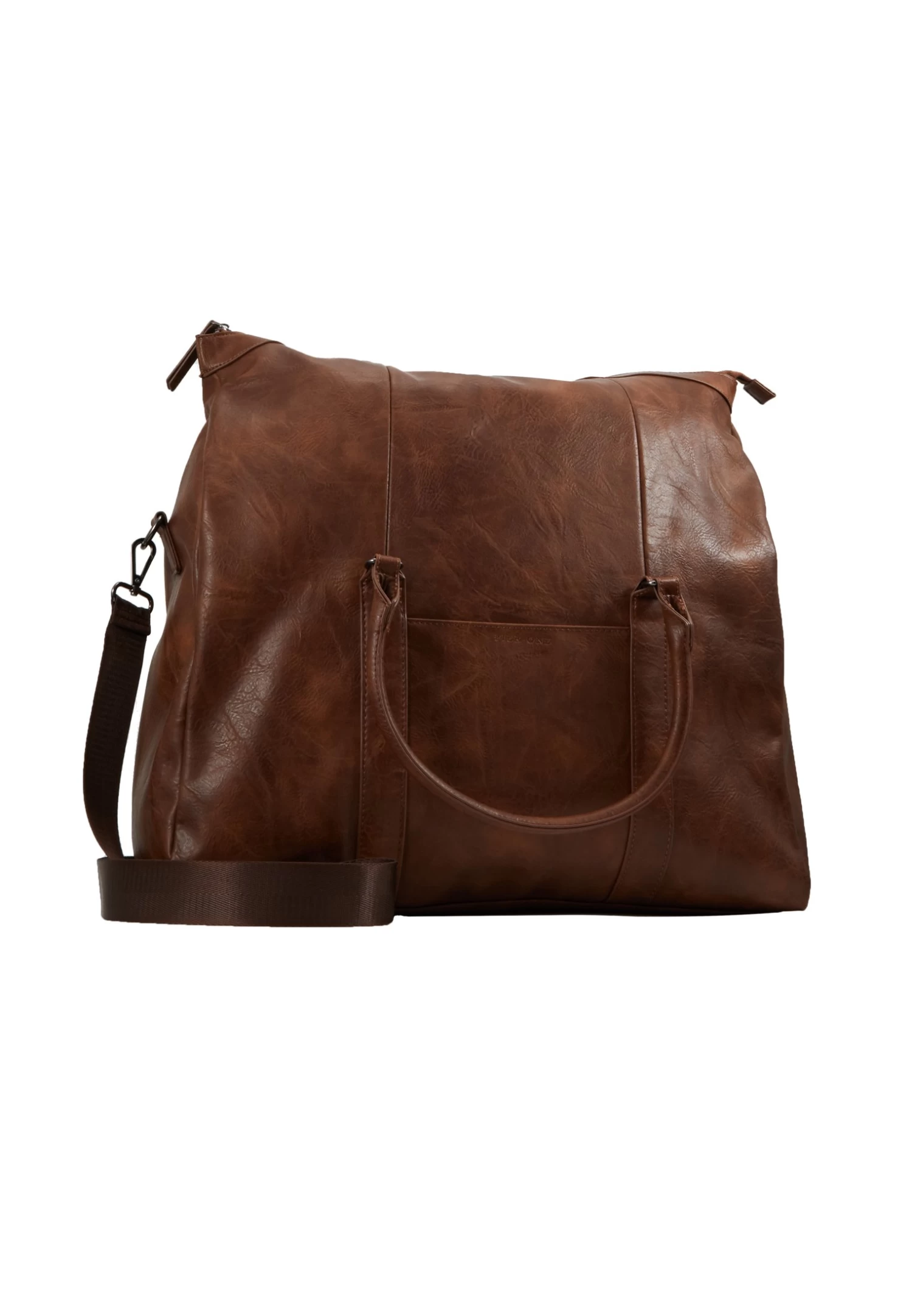Pier One Unisex - Bolsa De Fin De Semana - Dark Brown 8 Pier One Unisex - Bolsa De Fin De Semana - Dark Brown - Imagen 6