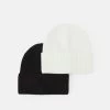 Pier One Unisex 2 Pack - Gorro - Black/White -Pier One 3438c06e1017443697708f8ef05e8da1