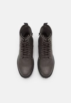 Pier One Unisex - Botines Con Cordones - Grey -Pier One 3607680cad744fea88f5de58bb512045