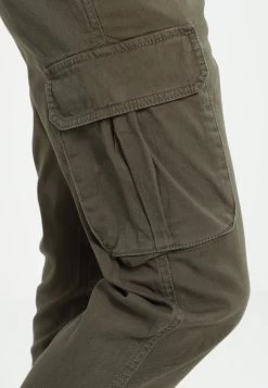 Pier One Cuffed Skinny Trouser- Pantalones Cargo - Khaki -Pier One 38b09913035f4790b51a5e08571c0a82