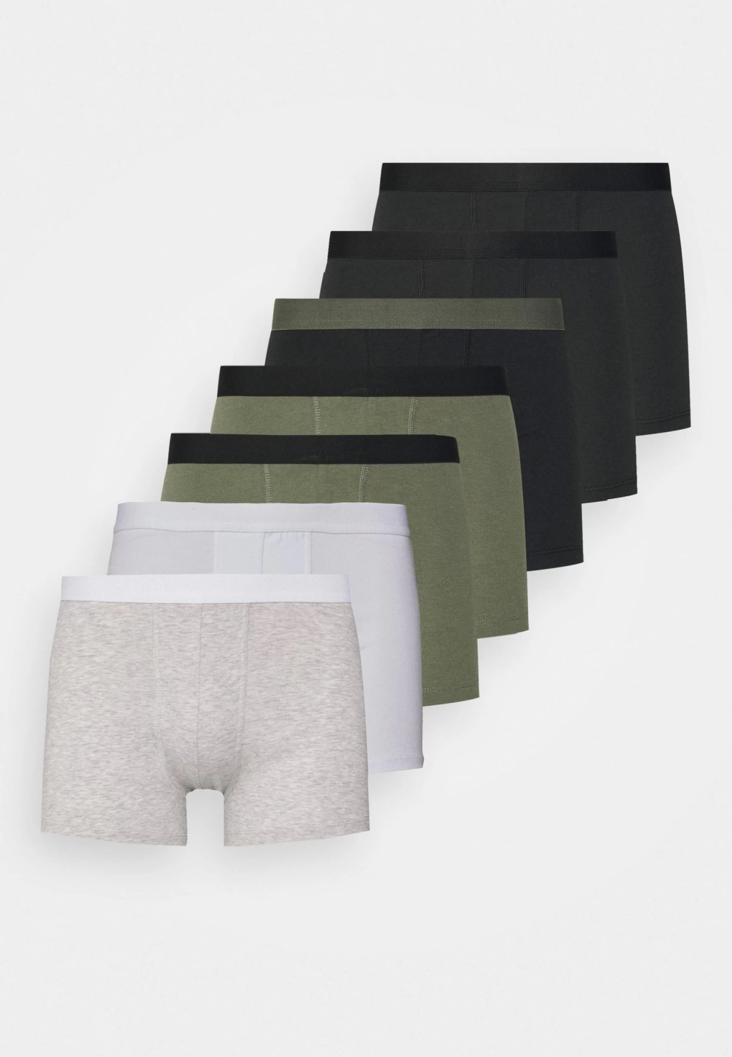 Pier One 7 Pack - Culotte - Black/Grey/Khaki 7 Pier One 7 Pack - Culotte - Black/Grey/Khaki - Imagen 5