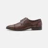 Pier One Leather - Zapatos Con Cordones - Brown -Pier One 447bb73611e34ad78c9fe030768cb1a3