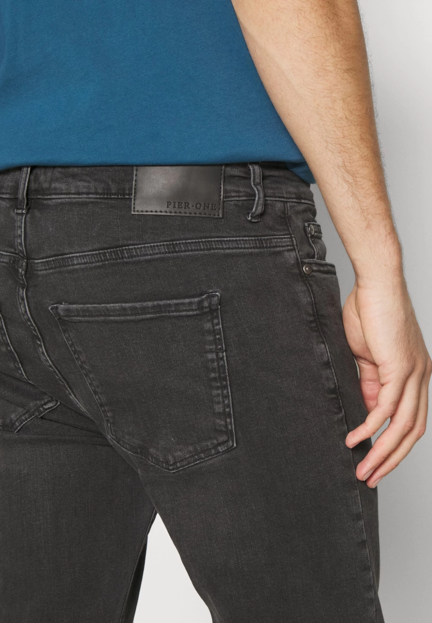 Pier One Vaqueros Rectos - Black 7 Pier One Vaqueros Rectos - Black - Imagen 5