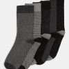 Pier One 5 Pack - Calcetines - Black -Pier One 4bfc6d6b63a449caadab1ceecde6bda5
