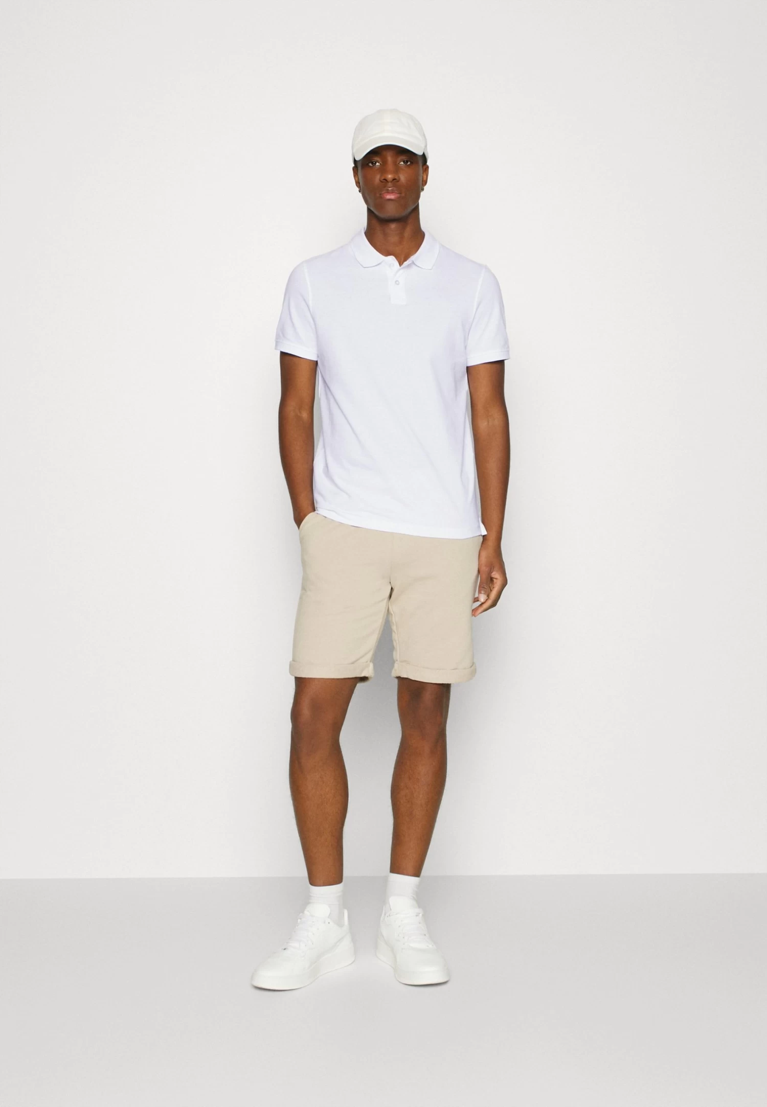 Pier One 3 Pack - Polo - Bordeaux/White/Dark Blue 3 Pier One 3 Pack - Polo - Bordeaux/White/Dark Blue