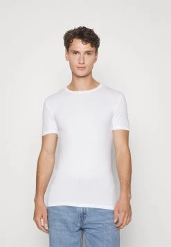 Pier One 3 Pack Muscle Fit- Camiseta Básica - White -Pier One 8e045e8a726d45a4854503a4ddee04a2