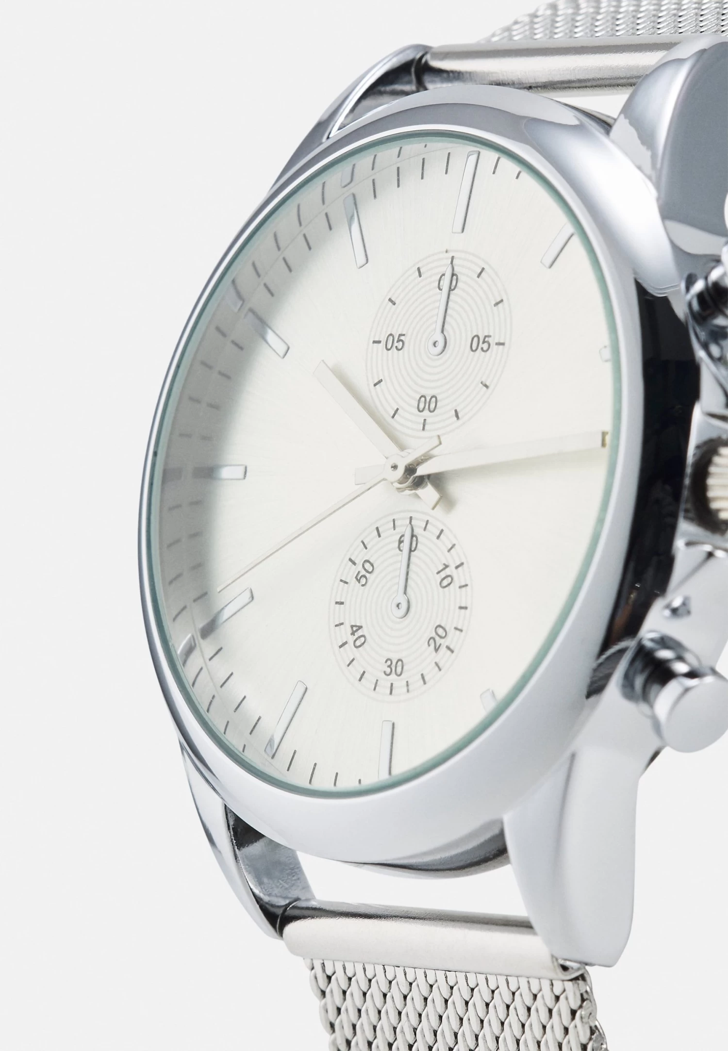 Pier One Unisex - Cronógrafo - Silver-Coloured 6 Pier One Unisex - Cronógrafo - Silver-Coloured - Imagen 4