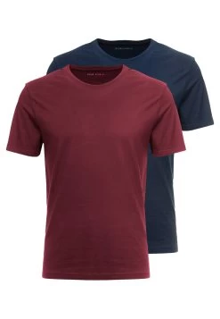 Pier One 2 Pack - Camiseta Básica - Bordeaux -Pier One a990708a965045f09ae4d28cffe4d0b2