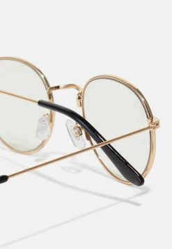 Pier One Unisex - Gafas Con Filtro De Luz Azul -Gold- Coloured -Pier One ac78d7d3c1554ff8bf47378090da46c3