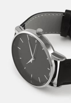 Pier One Reloj - Black/Silvercoloured -Pier One b21304d4d8ec4553ac54e4d73133cd2c