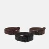 Pier One 3 Pack Unisex - Cinturón - Black/Brown/Dark Brown -Pier One b7b23cd8203549e5921c13f688755998