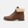 Pier One Leather - Botines Con Cordones - Camel