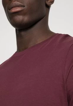 Pier One 2 Pack - Camiseta Básica - Bordeaux -Pier One dde4a41bb87943ada78e9639f6e4c9bf