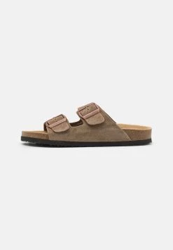 Pier One Leather Unisex - Pantuflas - Stone