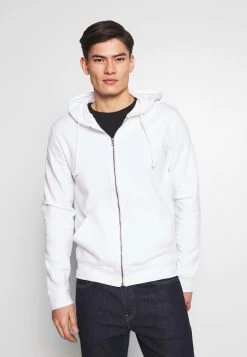 Pier One Sudadera Con Cremallera - White