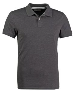 Pier One Polo - Dark Grey Melange -Pier One e696389ad42f4800a8341eceda477bc7