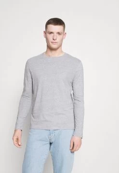 Pier One 5 Pack - Camiseta De Manga Larga - White/Dark Blu/Grey -Pier One f1774a4a7a3f444e865f7b6e75b4c3ba