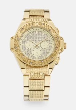 Pier One Unisex - Reloj - Gold-Coloured