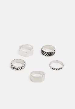 Pier One 5 Pack - Anillo - Silver-Coloured