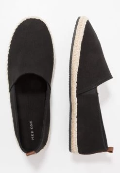 Pier One Rena Espadrille Unisex - Alpargatas - Black -Pier One fda4333a64ba4097b26d5091792f4618