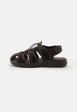 Pier One Leather - Sandalias De Senderismo - Brown
